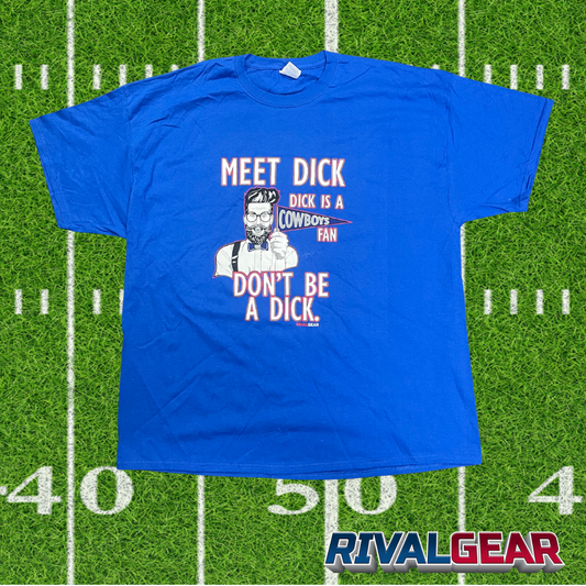Meet Dick T-Shirt for Giants Football Fans (Anti-Cowboys)