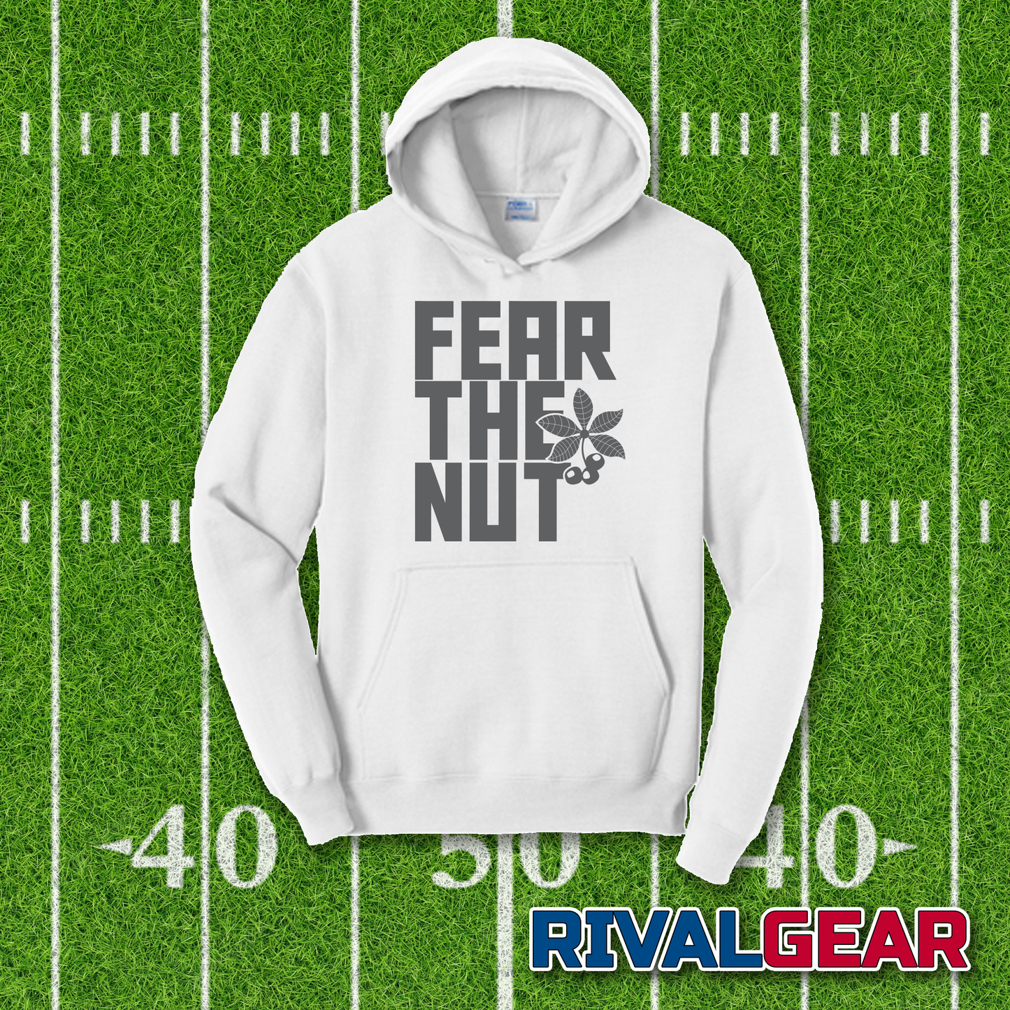 Fear The Nut Ohio State Football Fans Hoodie