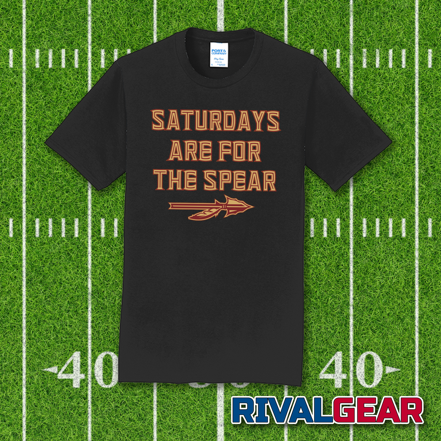 Saturday's Are For The Spear Florida State Football Fans T-Shirt