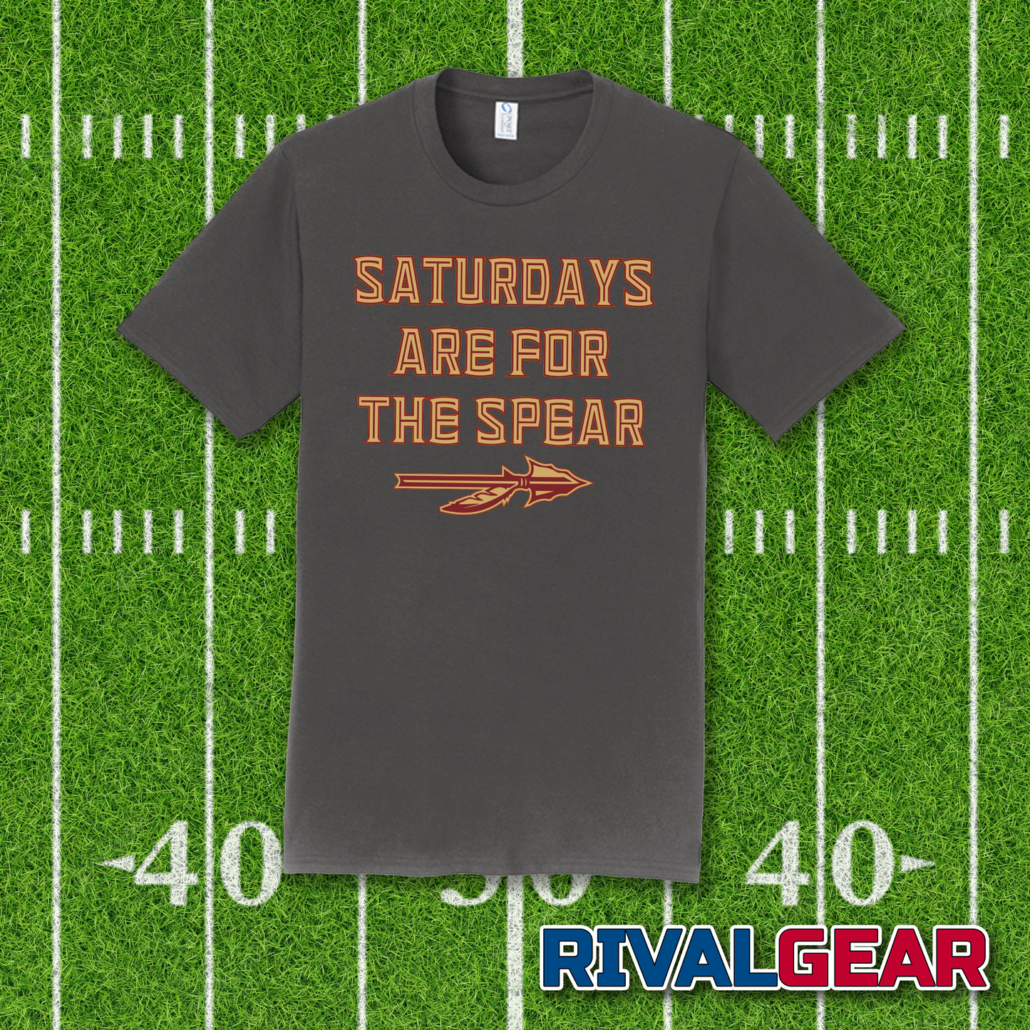 Saturday's Are For The Spear Florida State Football Fans T-Shirt