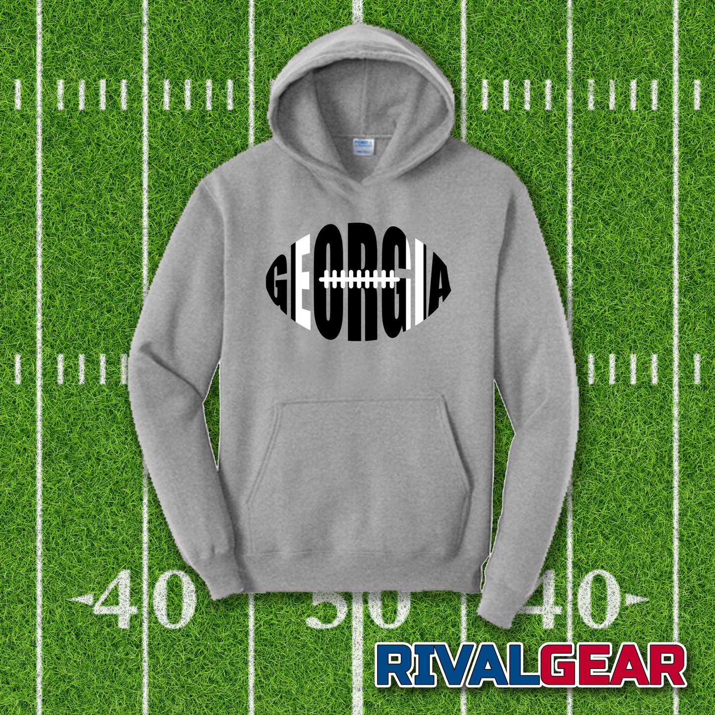 Team Football - Georgia Football Fans Hoodie