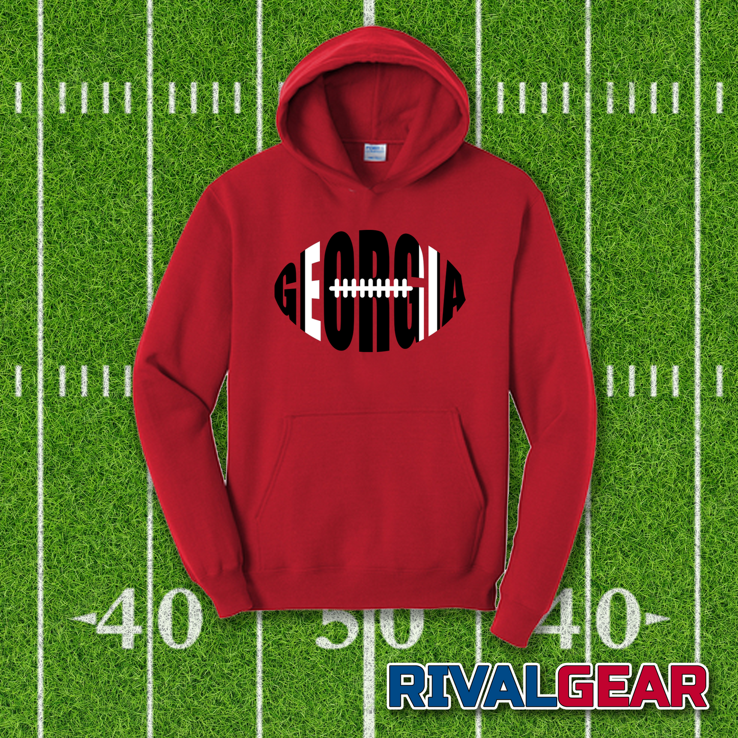 Team Football - Georgia Football Fans Hoodie