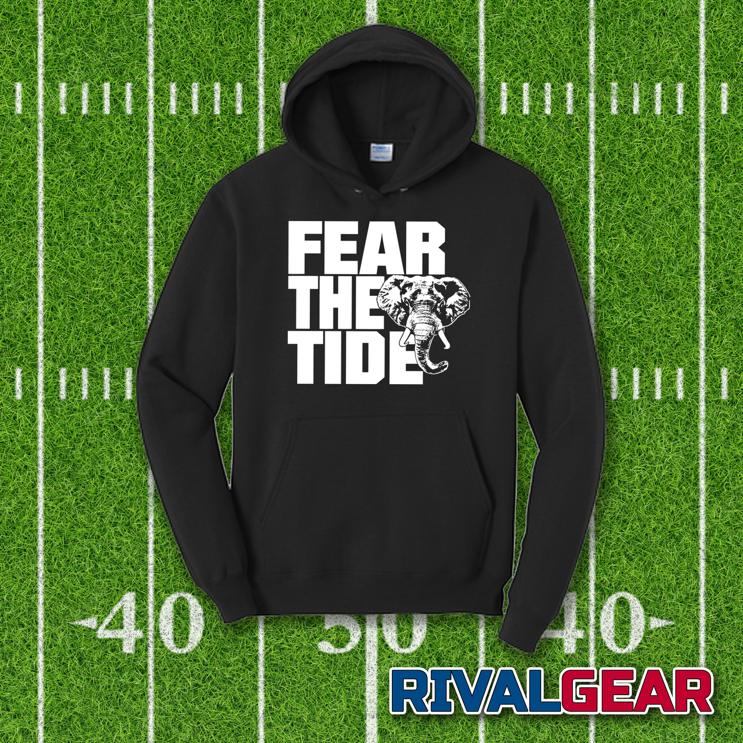 Fear The Tide Alabama Football Fans Hoodie