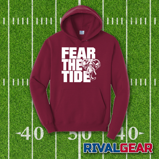 Fear The Tide Alabama Football Fans Hoodie